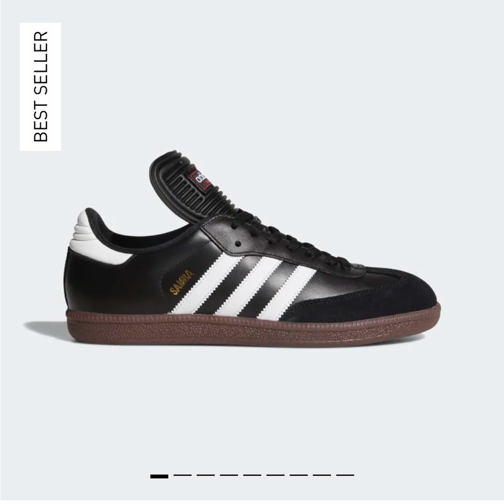 ADIDAS Samba Classic Black white stripes women